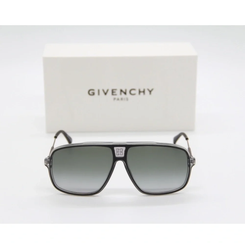 NEW GIVENCHY AVIATOR SUNGLASSES GIVENCHY GV7138/S 006W GREY EYEWEAR GV 7138/S - Picture 1 of 13